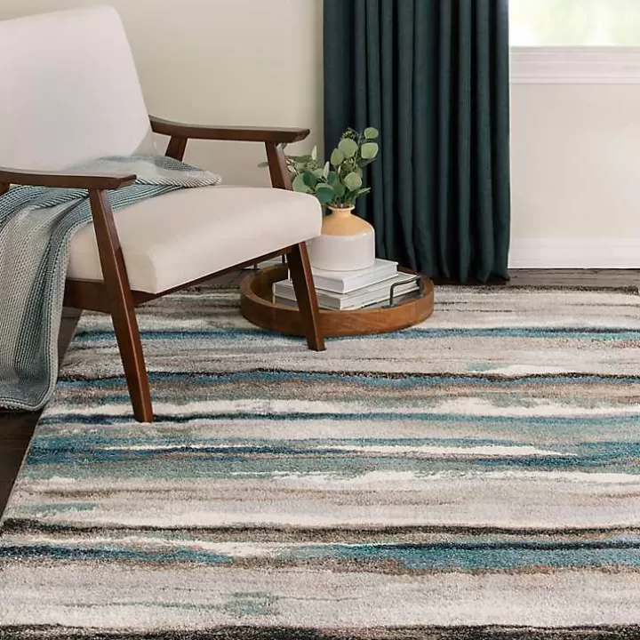 Discount Abstract Jillian Area Rug, 5x8 Area Rugs