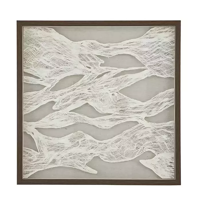 Flash Sale Abstract Rice Paper Framed Wall Plaque Wall Plaques