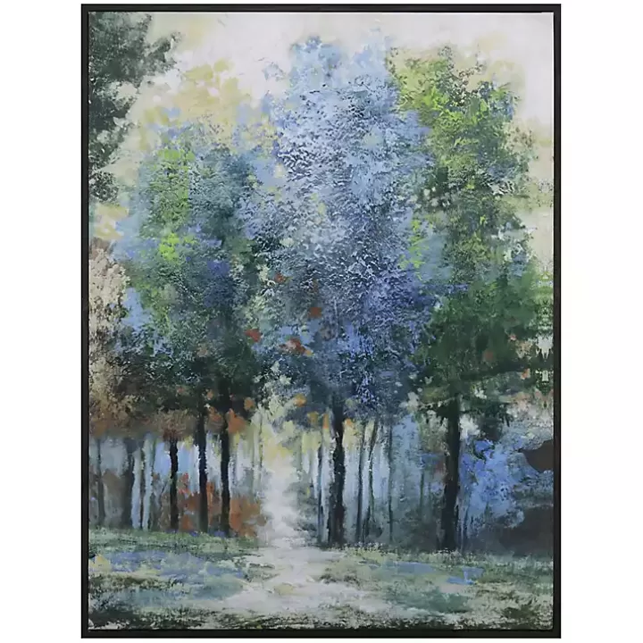 Hot Afternoon Light Forest Framed Art Print Framed Art