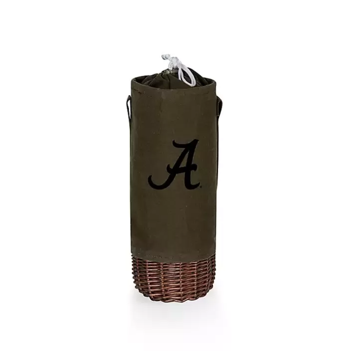 Shop Alabama Crimson Tide Insulated Wine Bottle Tote Barware