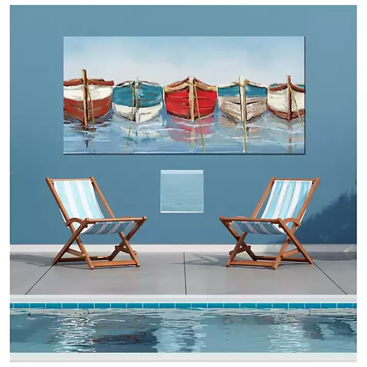 Shop All in a Row Outdoor Canvas Art Print Outdoor Wall Decor