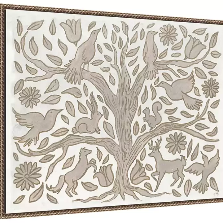 Outlet Animal Tree Canvas Art Print, 30x23 in. Canvas Art