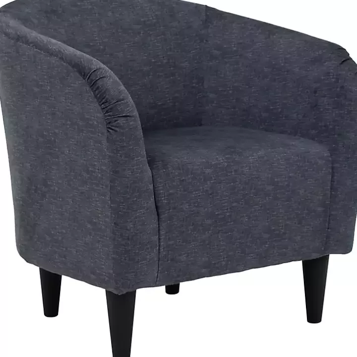 Store Anthracite Aston Barrel Accent Chair Accent Chairs