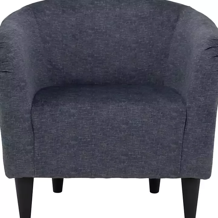 Store Anthracite Aston Barrel Accent Chair Accent Chairs