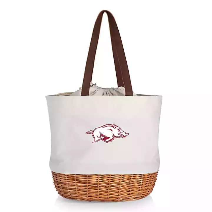 Fashion Arkansas Razorbacks Canvas Tote Bag Serving & Entertaining