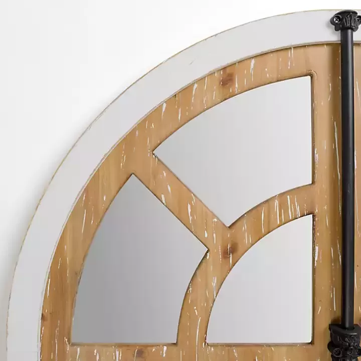 Online Artemis Arched Door Wood Wall Mirror Decorative Mirrors