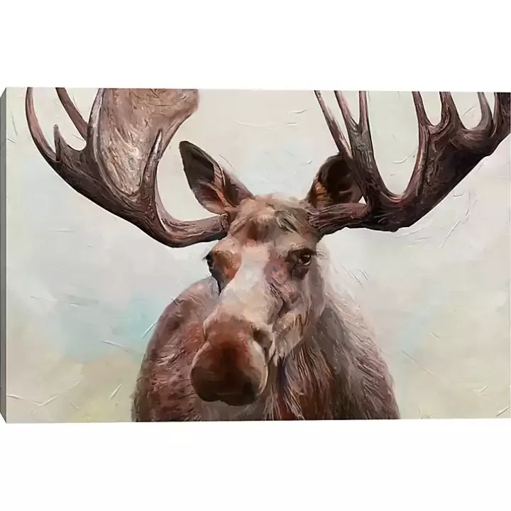 Fashion Artful Moose Canvas Art Print Canvas Art