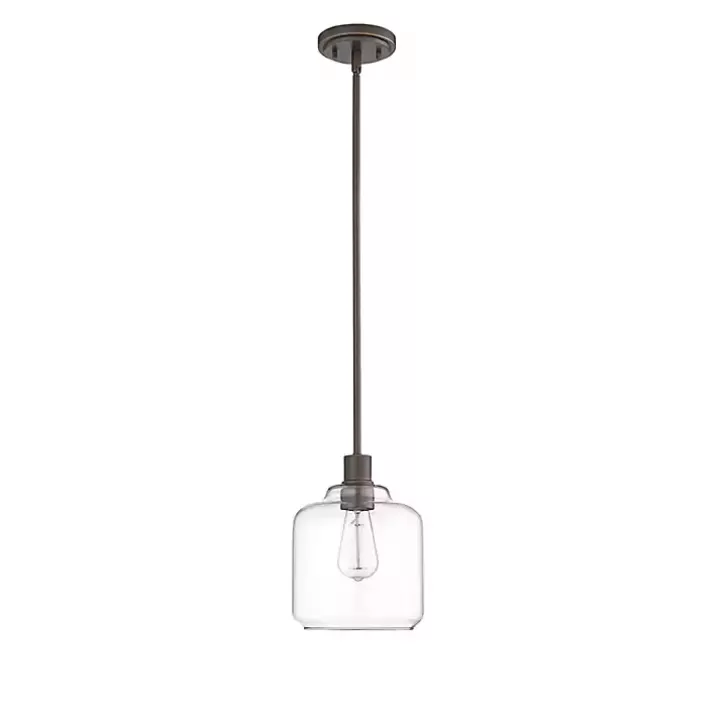 Outlet Asheville Bronze Glass Globe Pendant Light Chandeliers & Pendant Lighting