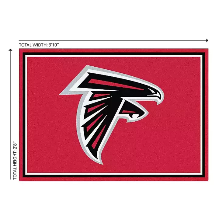 Best Sale Atlanta Falcons Area Rug, 3x4 Area Rugs