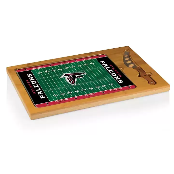 Discount Atlanta Falcons Cutting Board & Knife Set Serving & Entertaining