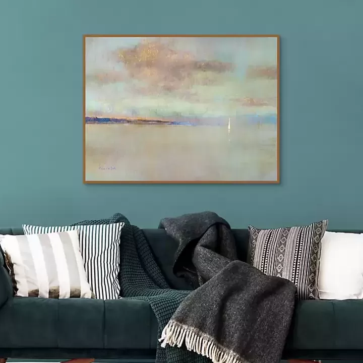 Clearance August Morning Framed Canvas Art Print Canvas Art