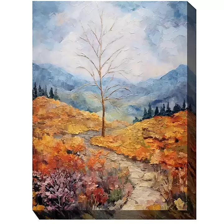 Store Autumn Ascension Outdoor Canvas Art Print Outdoor Wall Decor