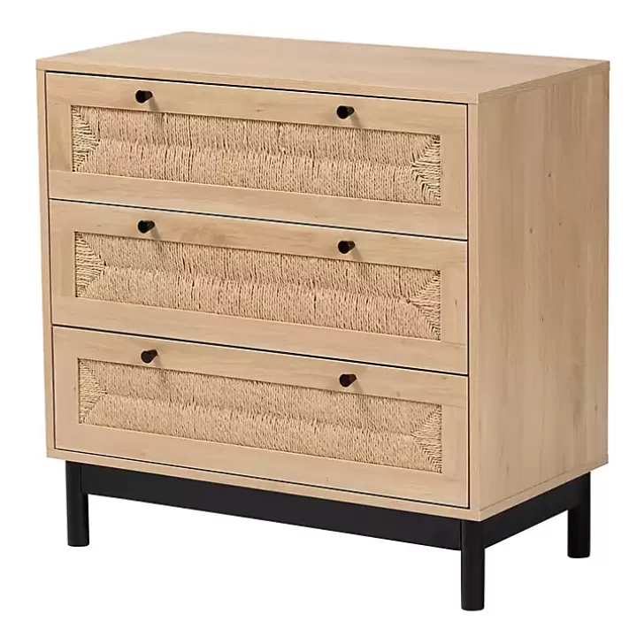 Discount Ava Light 3-Drawer Cabinet Cabinets & Sideboards