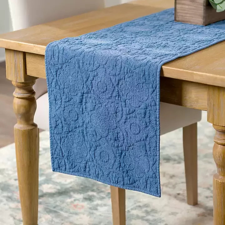 Outlet Avery Quilted Table Runner, 80 in. Table Linens