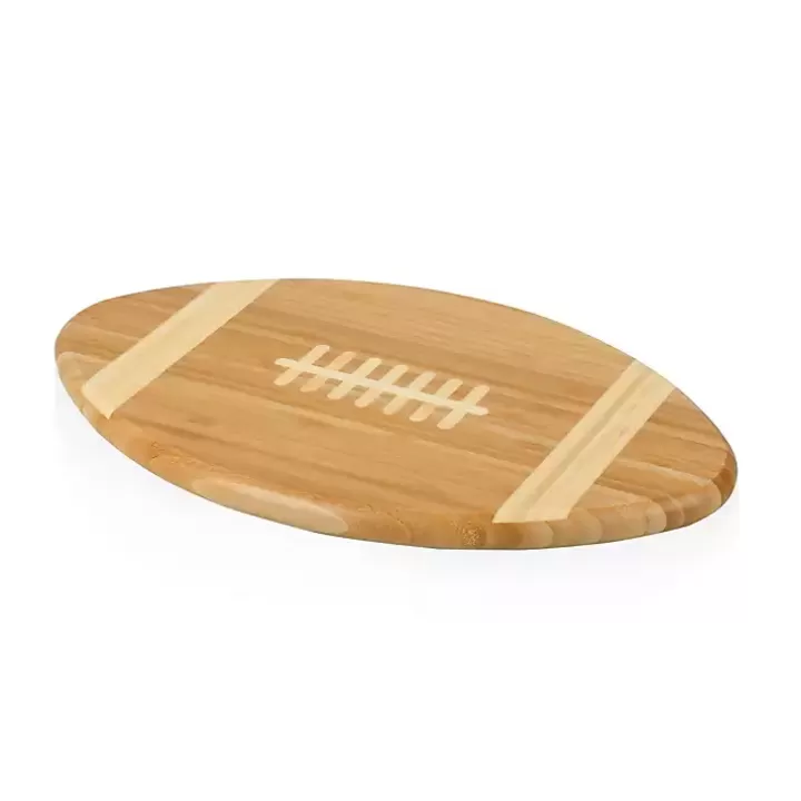 New Bamboo Football Cutting Board Serving & Entertaining