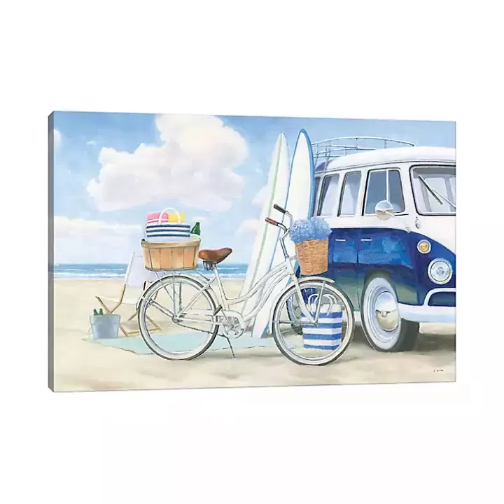 Store Beach Day Canvas Art Print Canvas Art