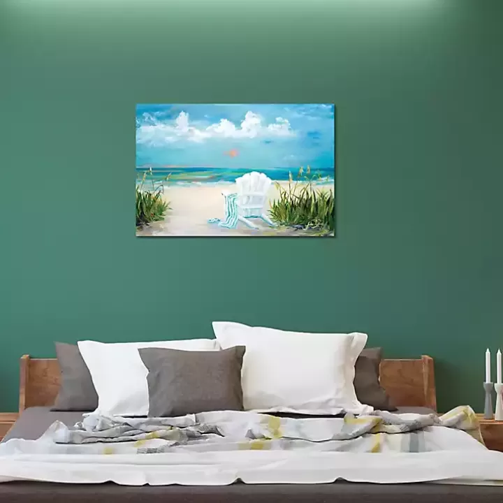 Sale Beach Relaxation Canvas Art Print Canvas Art