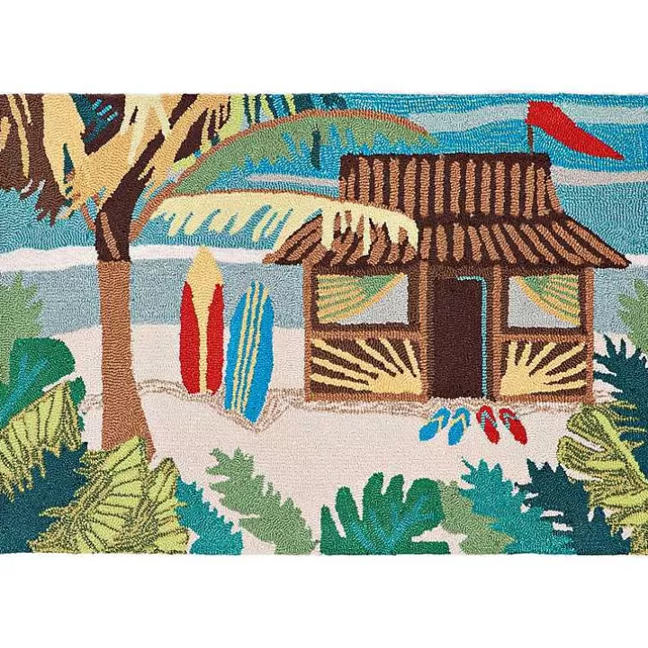 Outlet Beach Shack Scatter Rug Doormats