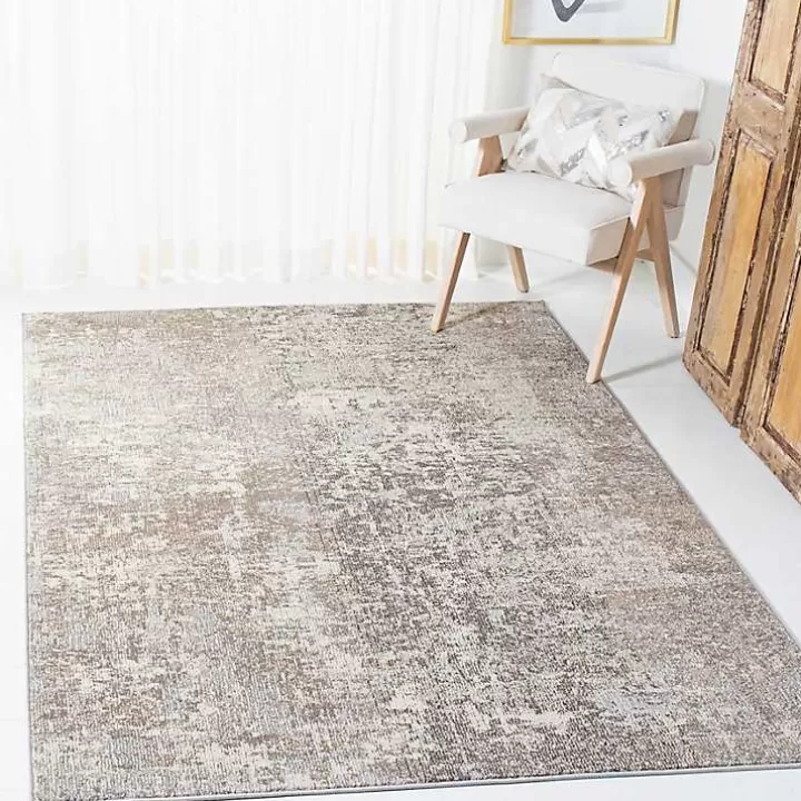 Store Beige Madison Abstract Area Rug, 8x10 Area Rugs