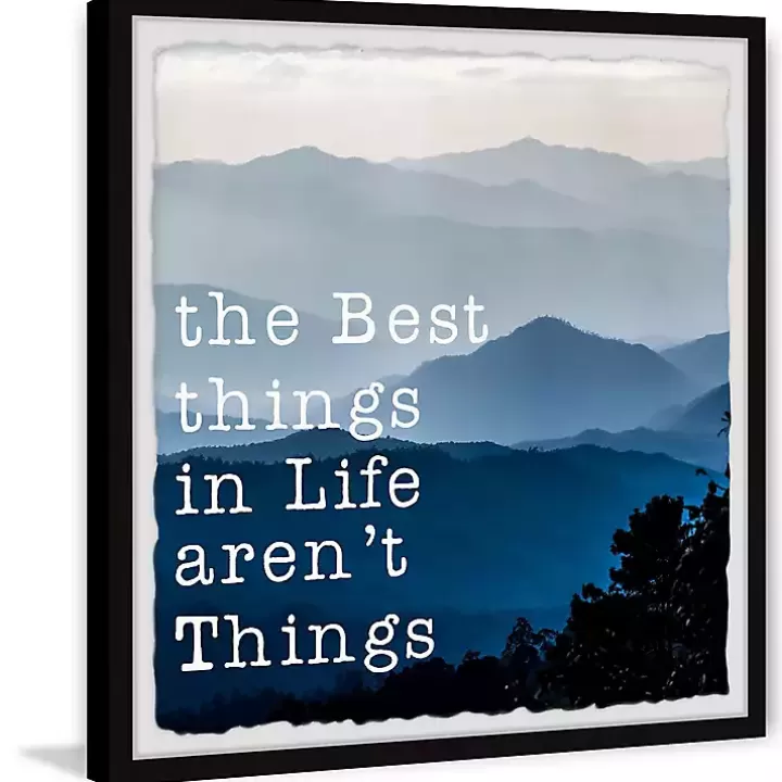 Cheap Best Things in Life Framed Wall Plaque Wall Quotes & Signs