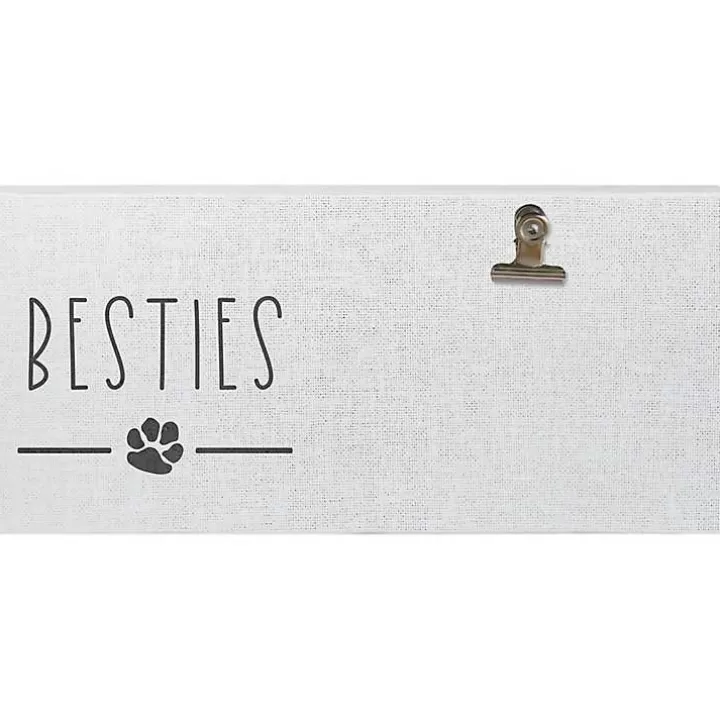 Best Sale Besties Clip Picture Frame Wall Quotes & Signs