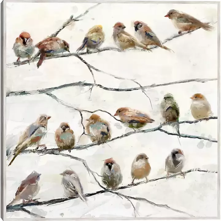 Online Birds of a Feather Canvas Art Print Canvas Art