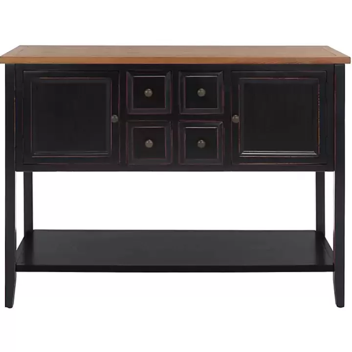 Fashion & Oak 4-Drawer Charlotte Sideboard Cabinets & Sideboards