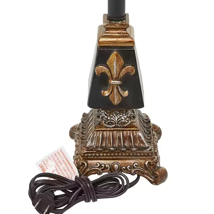 New and Gold Fleur De Lis Buffet Lamp Buffet Lamps