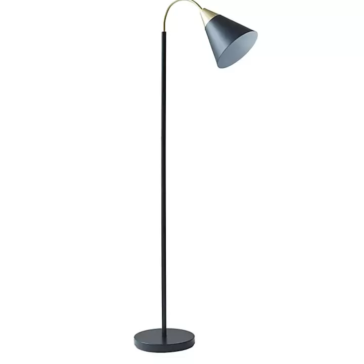 New Arched Cone Shade Floor Lamp Floor Lamps