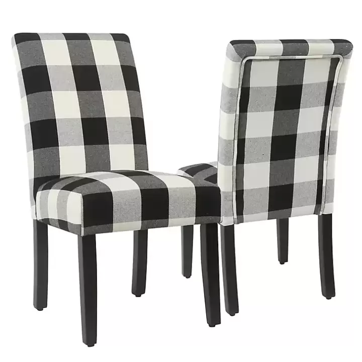 Sale Buffalo Check Dining Chairs, Set of 2 Dining Chairs