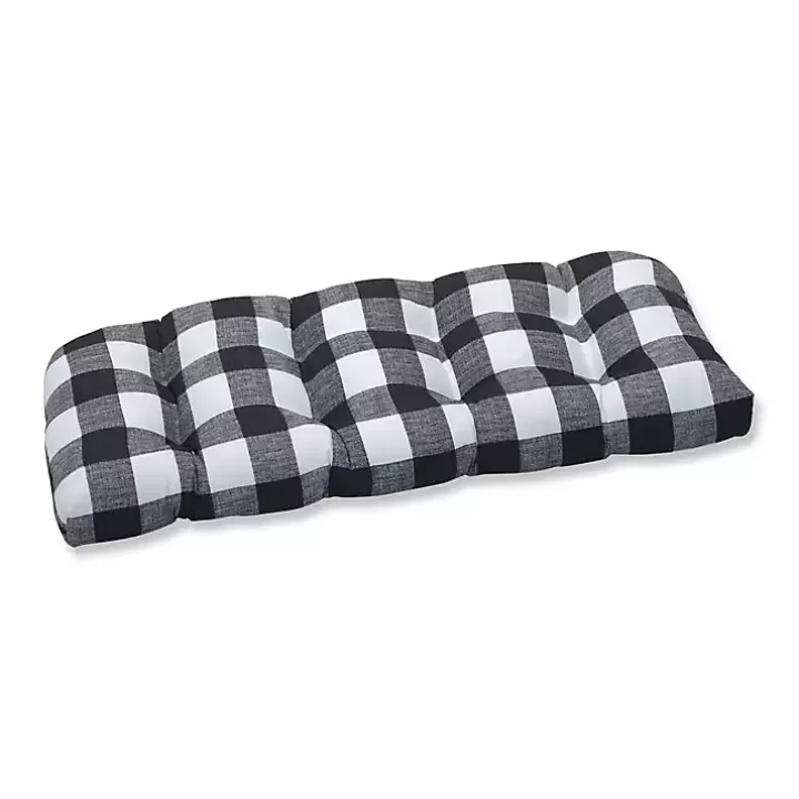 Best Sale Buffalo Check Outdoor Loveseat Cushion Outdoor Cushions & Pillows