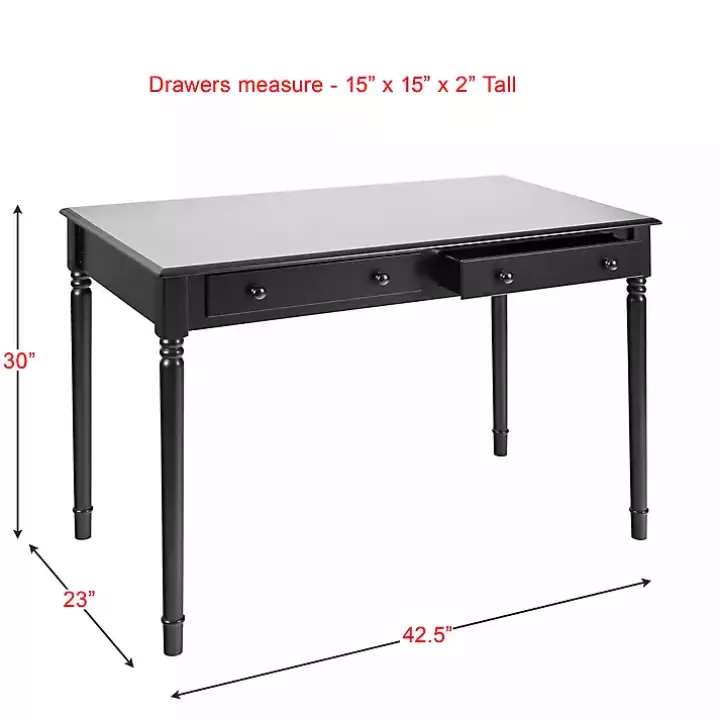 Discount Classic 2-Drawer Wood Desk Office Furniture