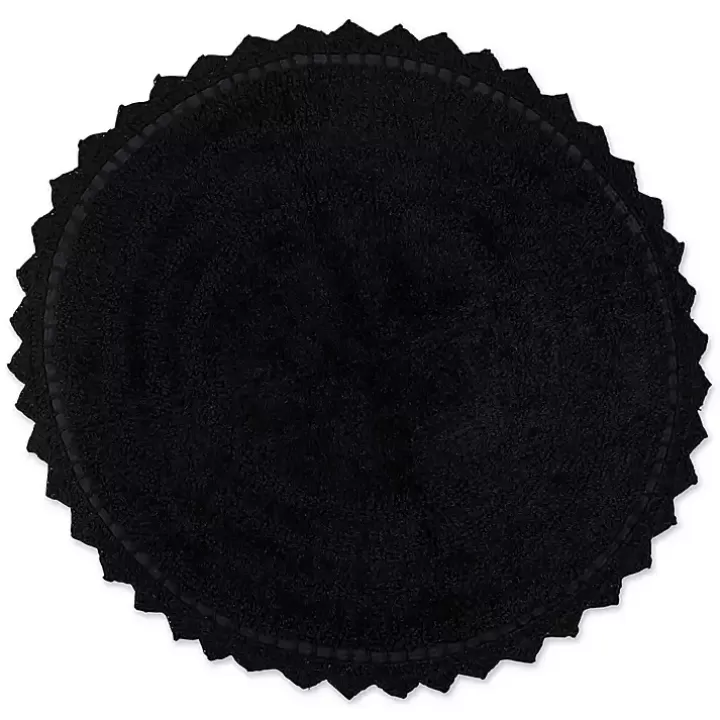 Discount Crochet Round Bath Mat Bathroom Rugs