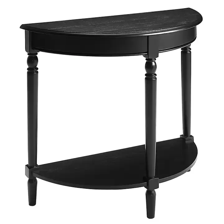 Flash Sale French Country Half Round Console Table Console Tables