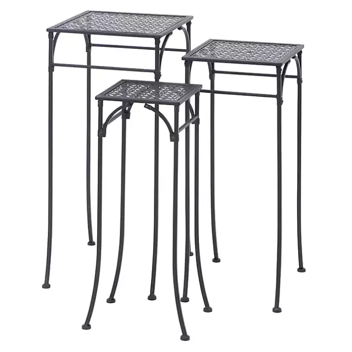 Fashion Garden 3-pc. Plant Stand Set Planters