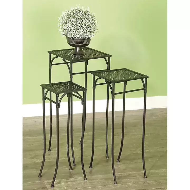 Fashion Garden 3-pc. Plant Stand Set Planters