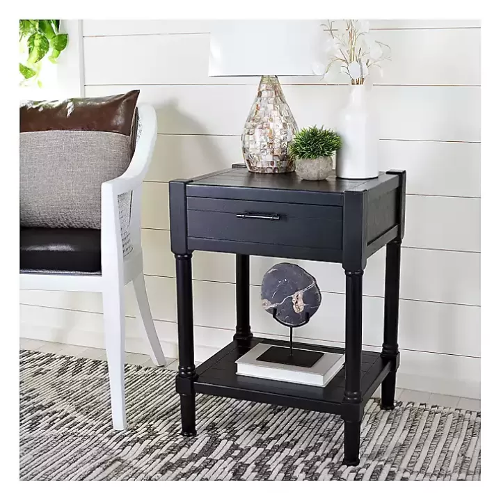 Online Geometrical Industrial Pull Accent Table Accent & End Tables