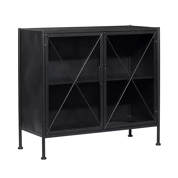 Store Iron X-Panel Cabinet Cabinets & Sideboards