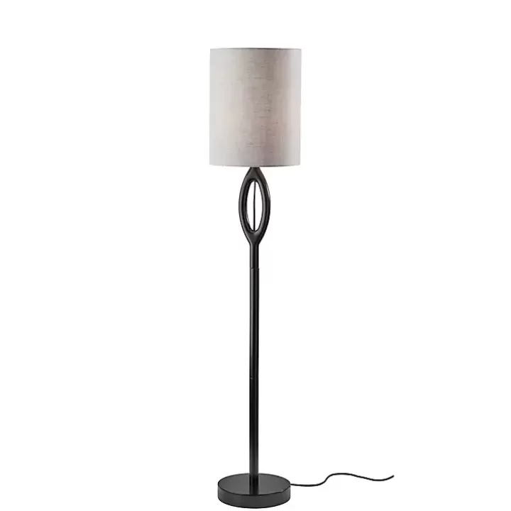 Cheap Black Mayfair Open Floor Lamp Floor Lamps