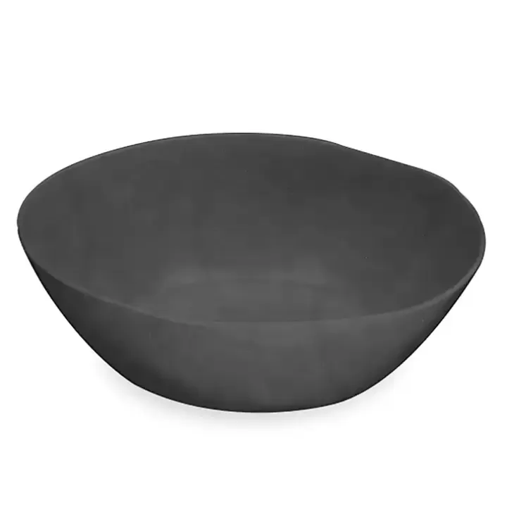 Fashion Black Melamine Santal Serving Bowl Outdoor Dining