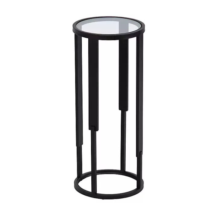 Best Metal & Glass Ravalli Drink Table Accent & End Tables