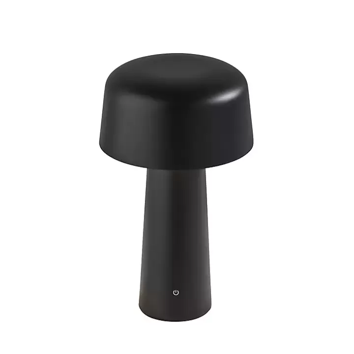 Discount Metal Dome Frosted Light Cordless Table Lamp Outdoor Lighting