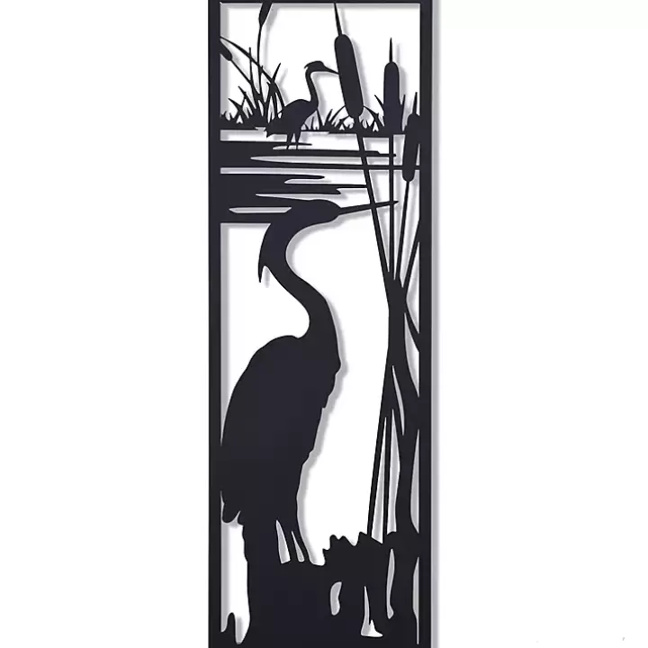 Cheap Metal Egrets I Wall Plaque Wall Plaques