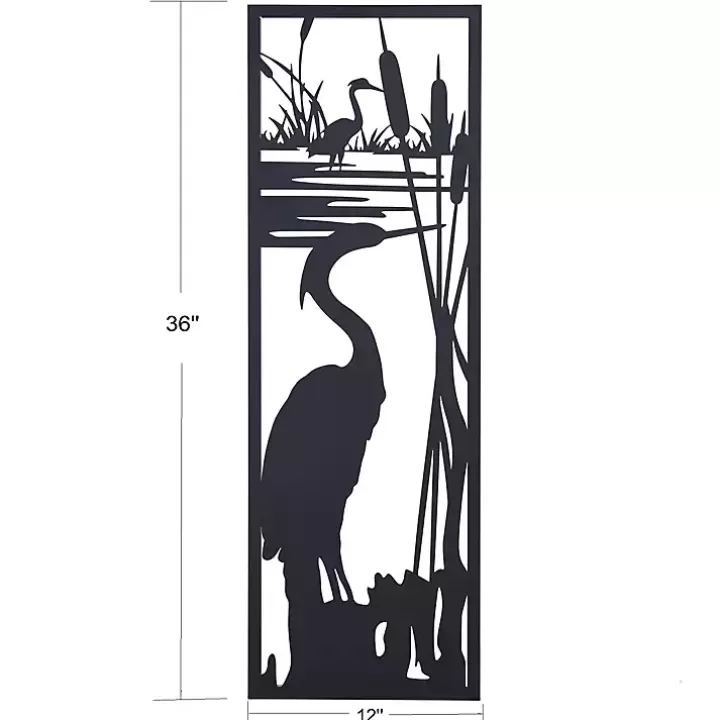 Cheap Metal Egrets I Wall Plaque Wall Plaques