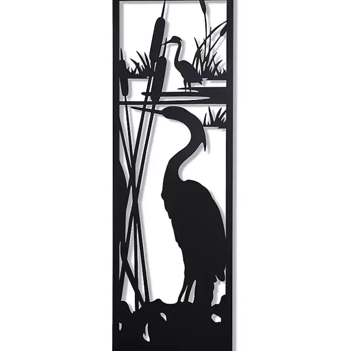 Store Metal Egrets II Wall Plaque Wall Plaques