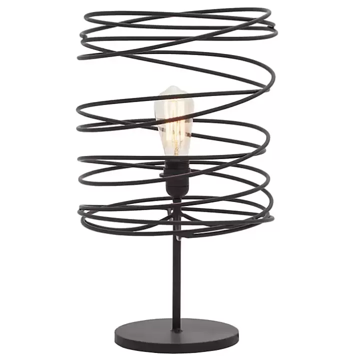 Flash Sale Metal Swirl Table Lamp Table Lamps