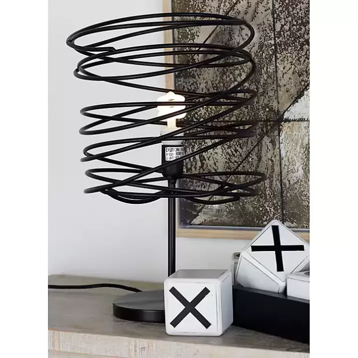 Flash Sale Metal Swirl Table Lamp Table Lamps