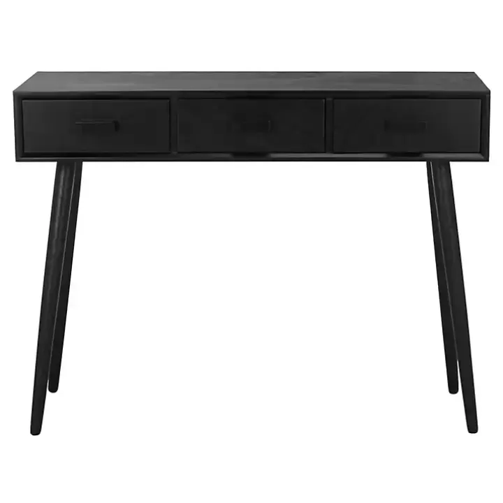 Cheap Mid-Century Modern 3-Drawer Console Table Console Tables