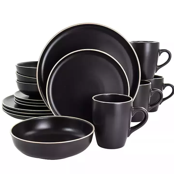 New Modern Stoneware 16-pc. Dinnerware Set Dinnerware