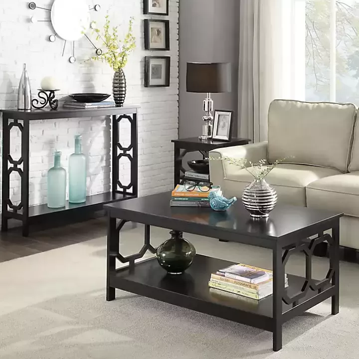 Flash Sale Octagon Single Shelf Console Table Console Tables
